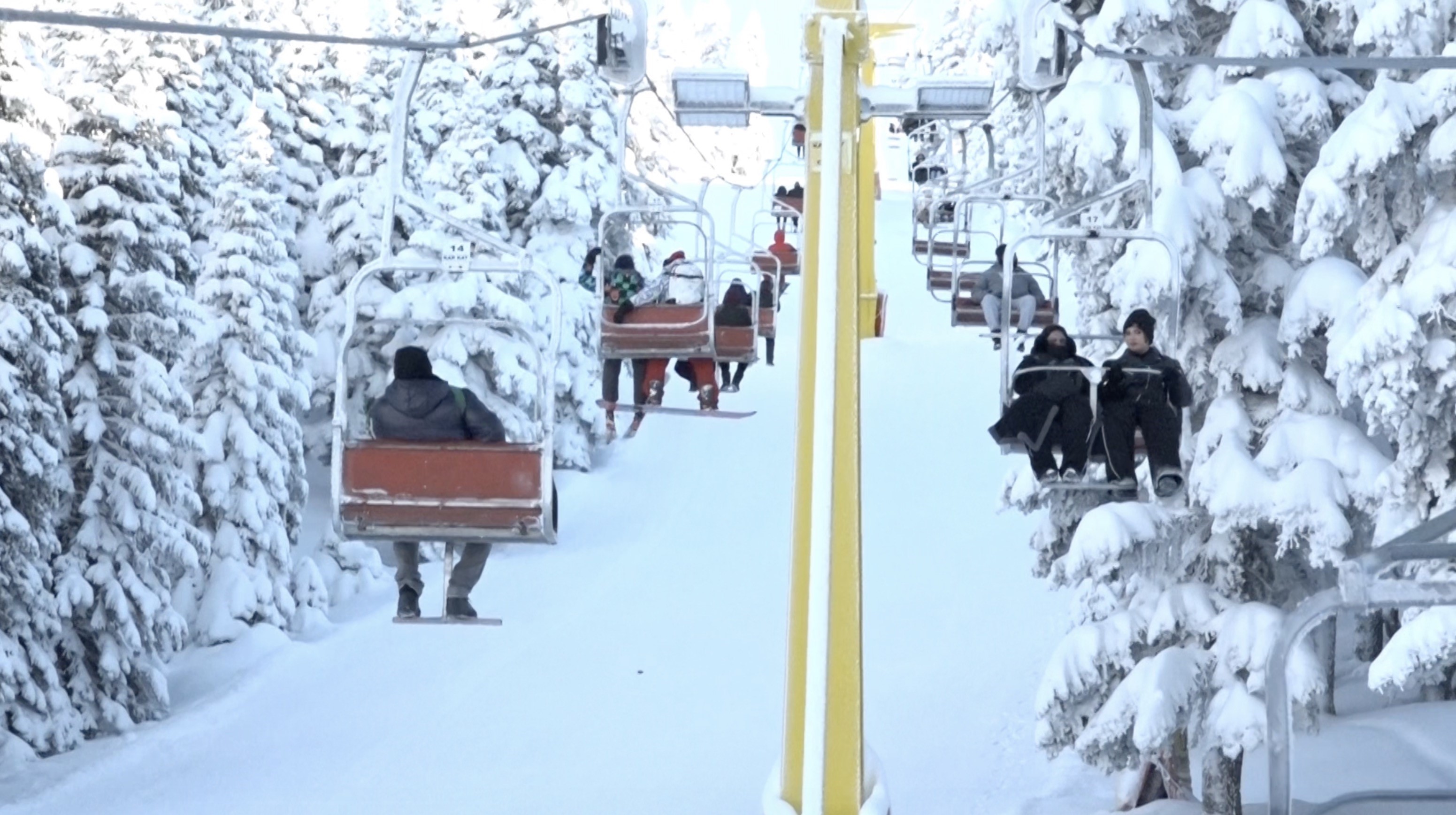 Uludağ'da Sömestr Ve Hafta Sonu Yoğunluğu Birleşti (4)