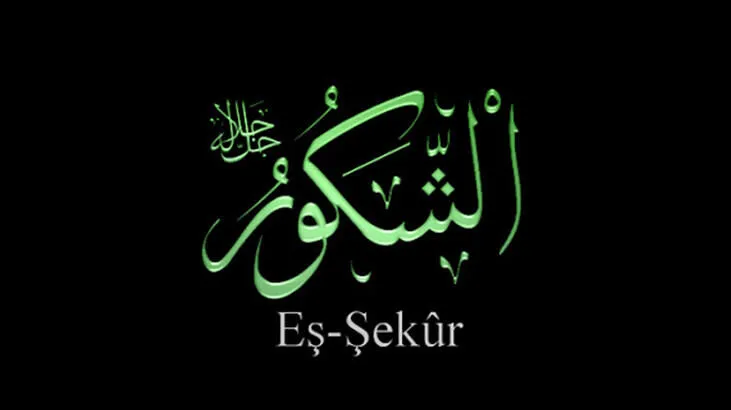 Ya Şekür, Eş Şekür Ne Demek Esmaül Hüsna Gençgazete (1)-1