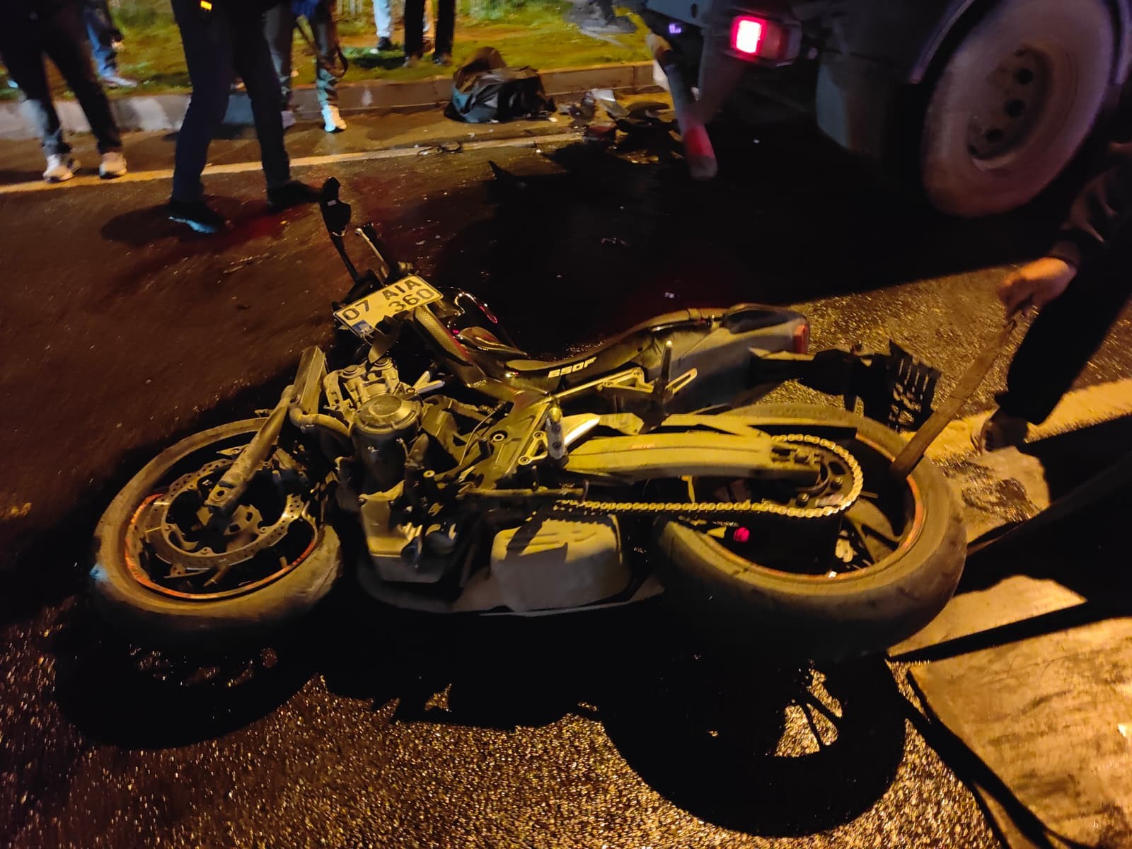 Aydın'da Aşırı Sürat Ölüm Getirdi (3)