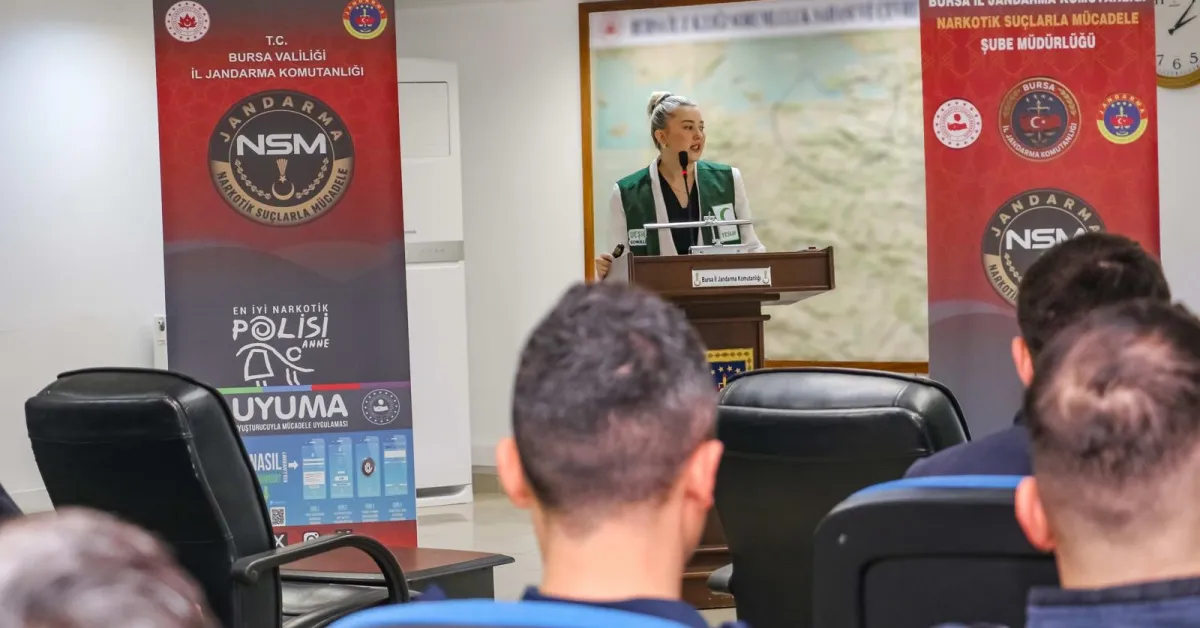 Bursa Jandarması Yedam Uzmanları Tarafından Bilgilendirildi (2)