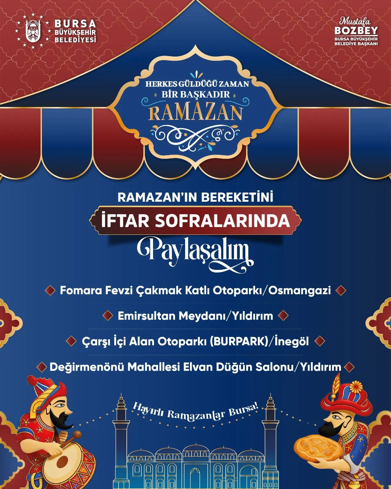 Bursa’da 4 Sabit İftar Noktası Açıldı (3)