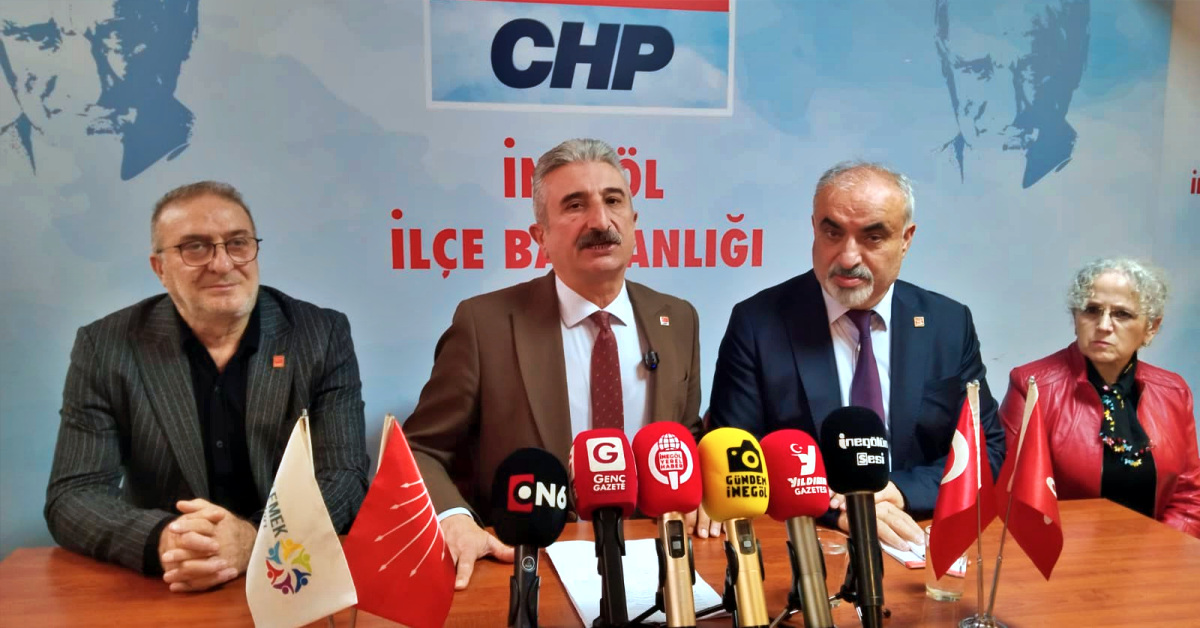 Chp İl Başkanı Yeşiltaş İnegöl'de Konuştu (2)