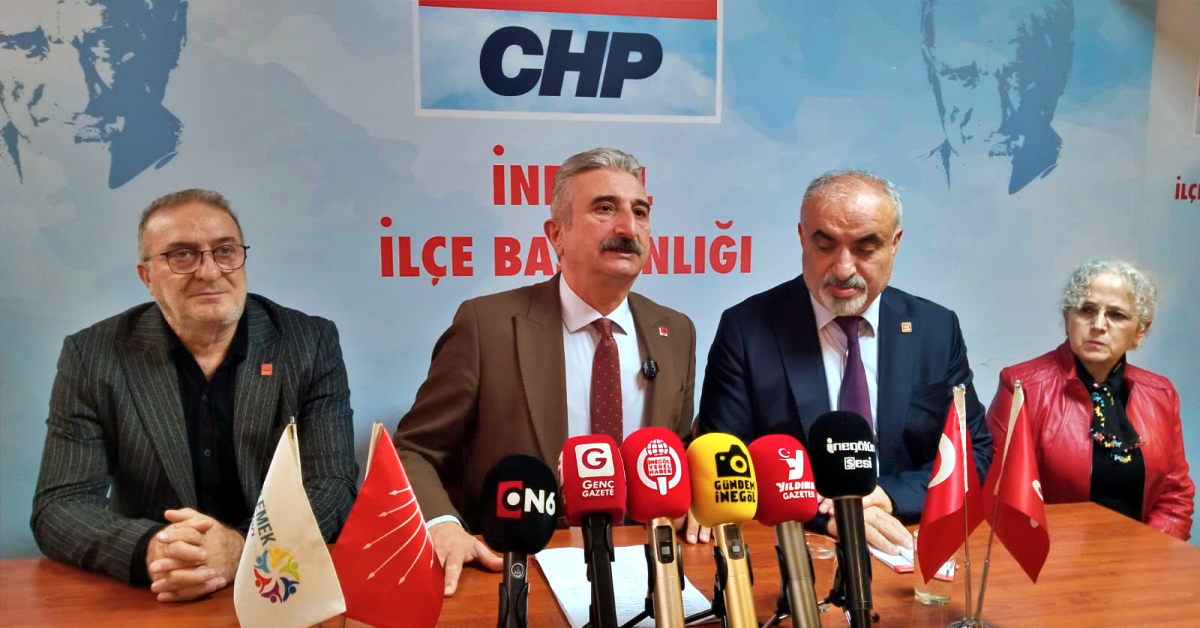 Chp İl Başkanı Yeşiltaş İnegöl'de Konuştu (3)