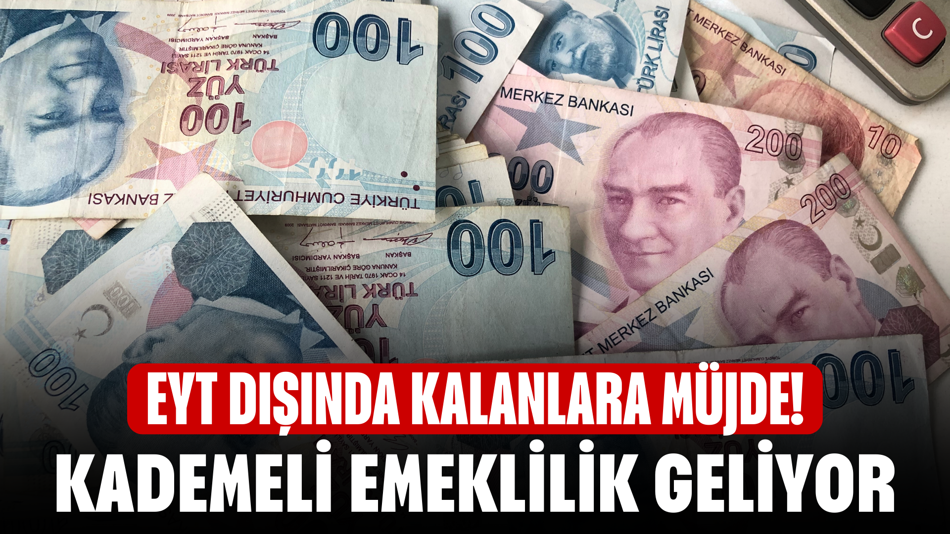 EYT Dışında Kalanlara Müjde! Kademeli Emeklilik Geliyor