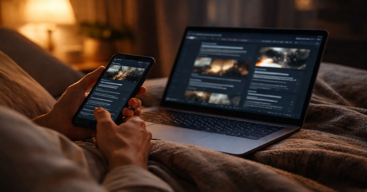 Gece Modunda Haber Okurken Ekran Goz Sagligi Ve Pil Dengesini Ayarlama Gencgazete