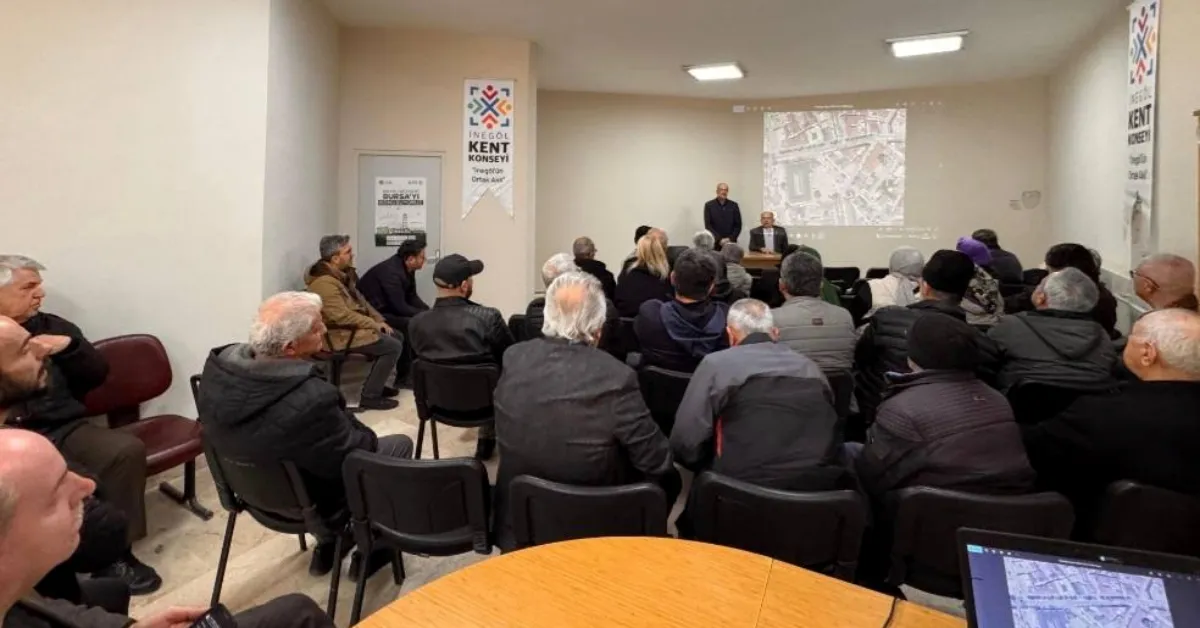 İnegöl Kent Konseyi'nde Kentsel Dönüşüm Toplantısı (2)