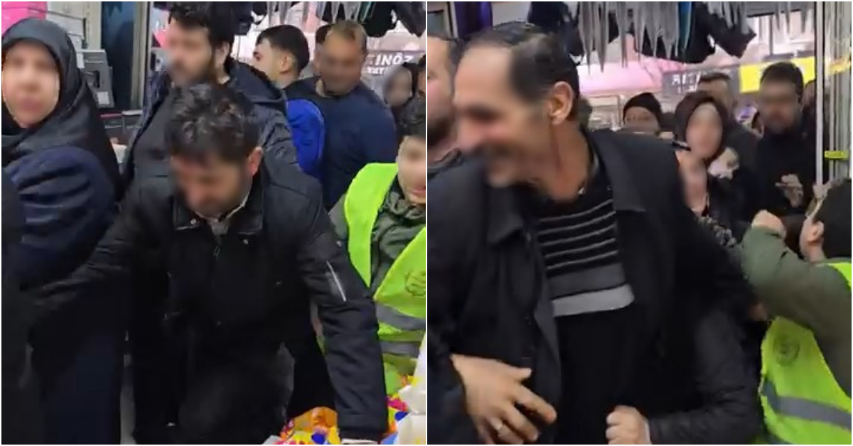 İnegöl'de 27. Yıl İndirimi İzdihama Dönüştü Kapılar Dayanmadı