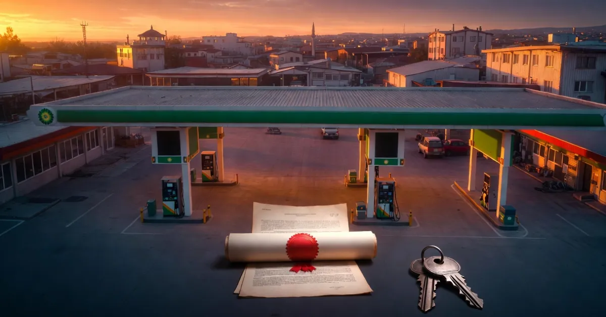 İnegöl'de 9 Bin 950 Metrekarelik Akaryakıt Istasyonu Satılık (2)