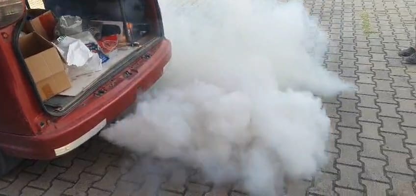 İnegöl'de Araç Tamiri Kâbusa Döndü-1