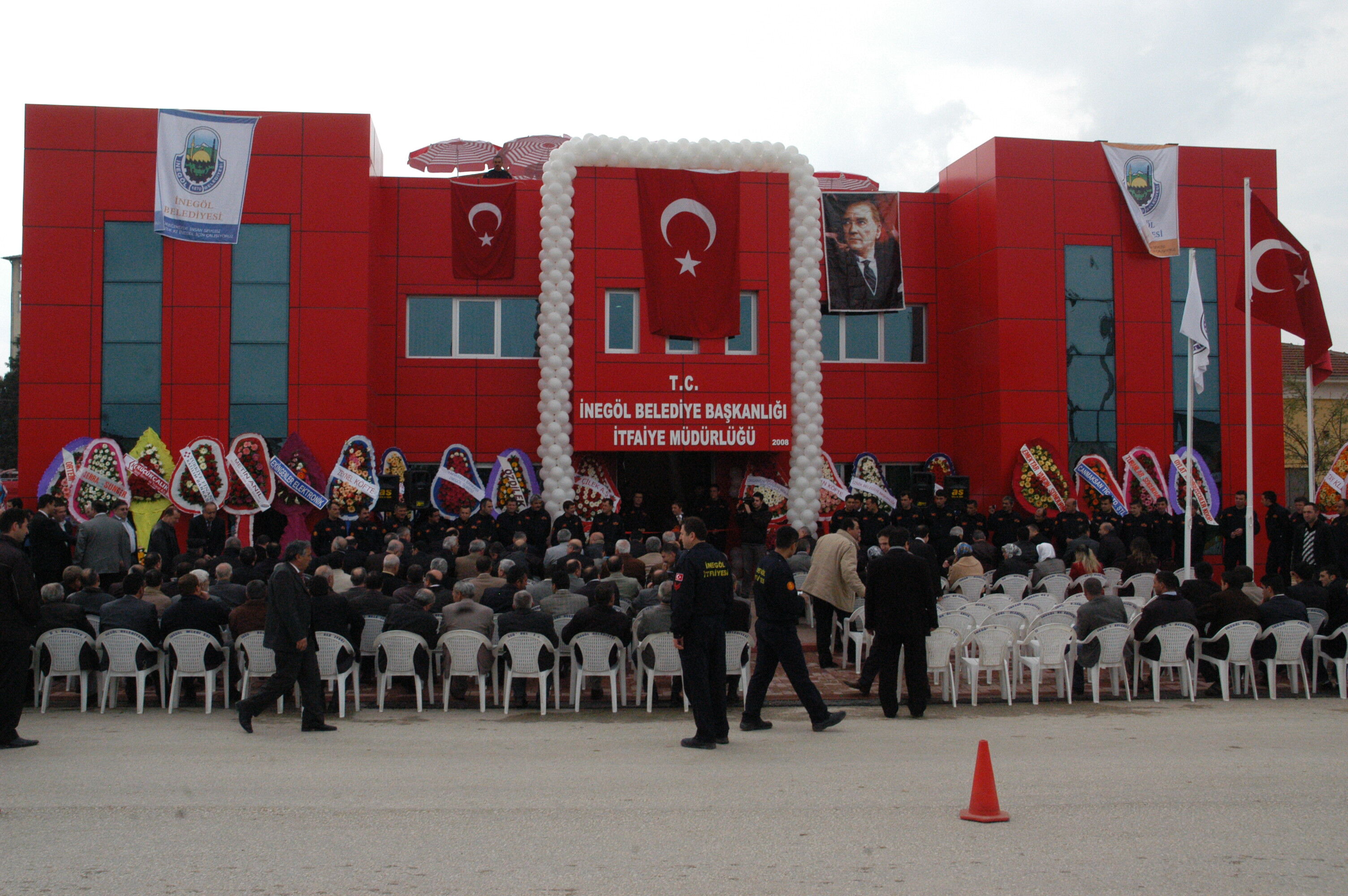 İnegöl’de Yeni İtfaiye Binası Arşivden 2008 Gençgazete (8)