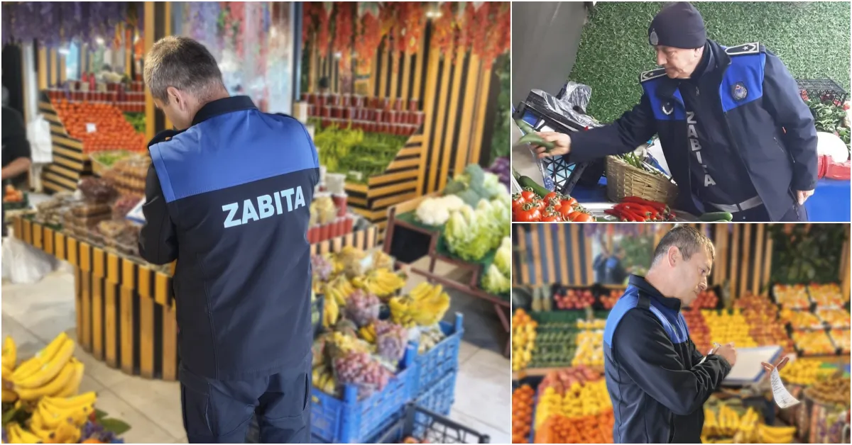 İnegöl'de Zabıta Manav Denetimlerinde 19 İşyerine İşlem Yaptı (2)