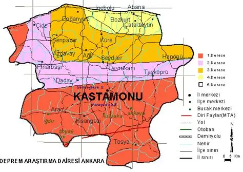 Kastamonu Deprem Bölgesi Mi Kastamonu’da Deprem Riski Yüksek Olan Yerler Nereler 2026 Kastamonu Deprem Riski Nedir (1)