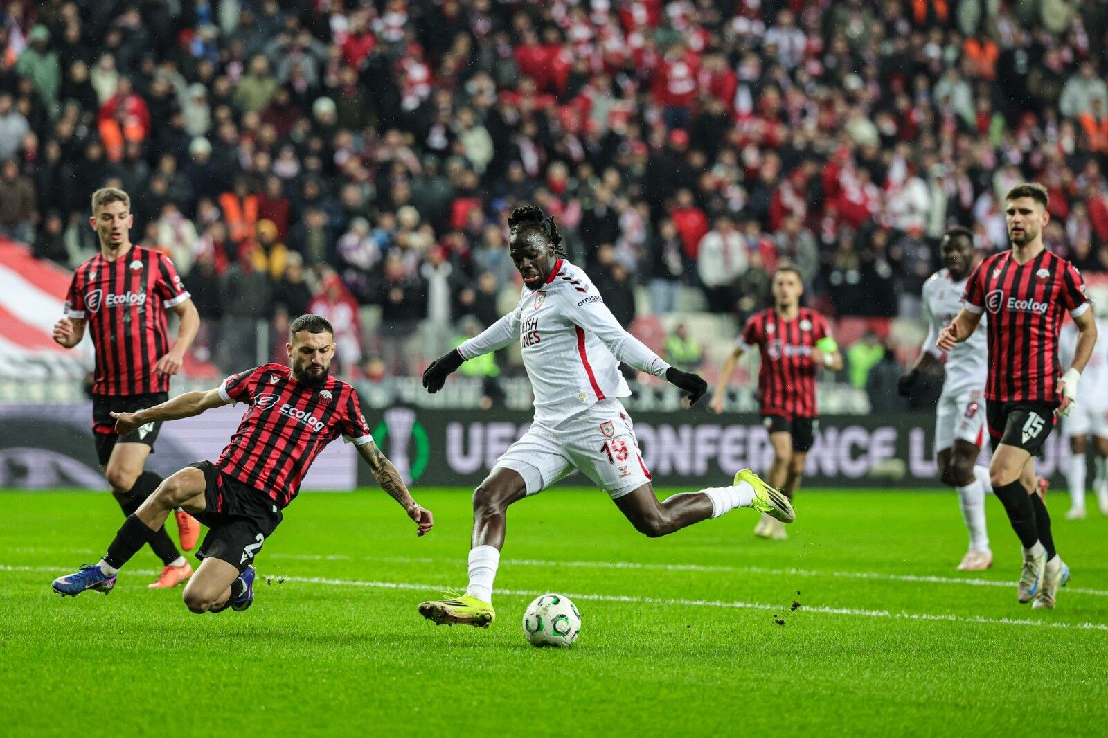 Samsunspor Shkendija Maç Özeti (3)