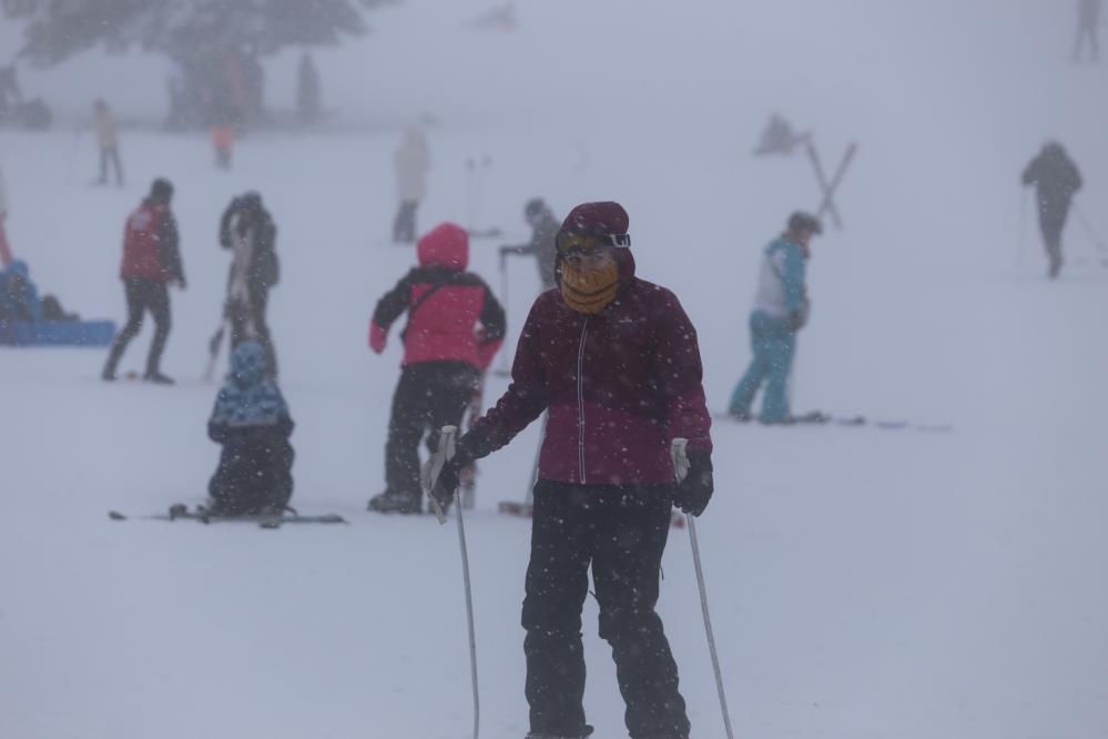Uludağ, Yarıyıl Tatilinde Yüzbinlerce Kişiyi Ağırladı! (2)