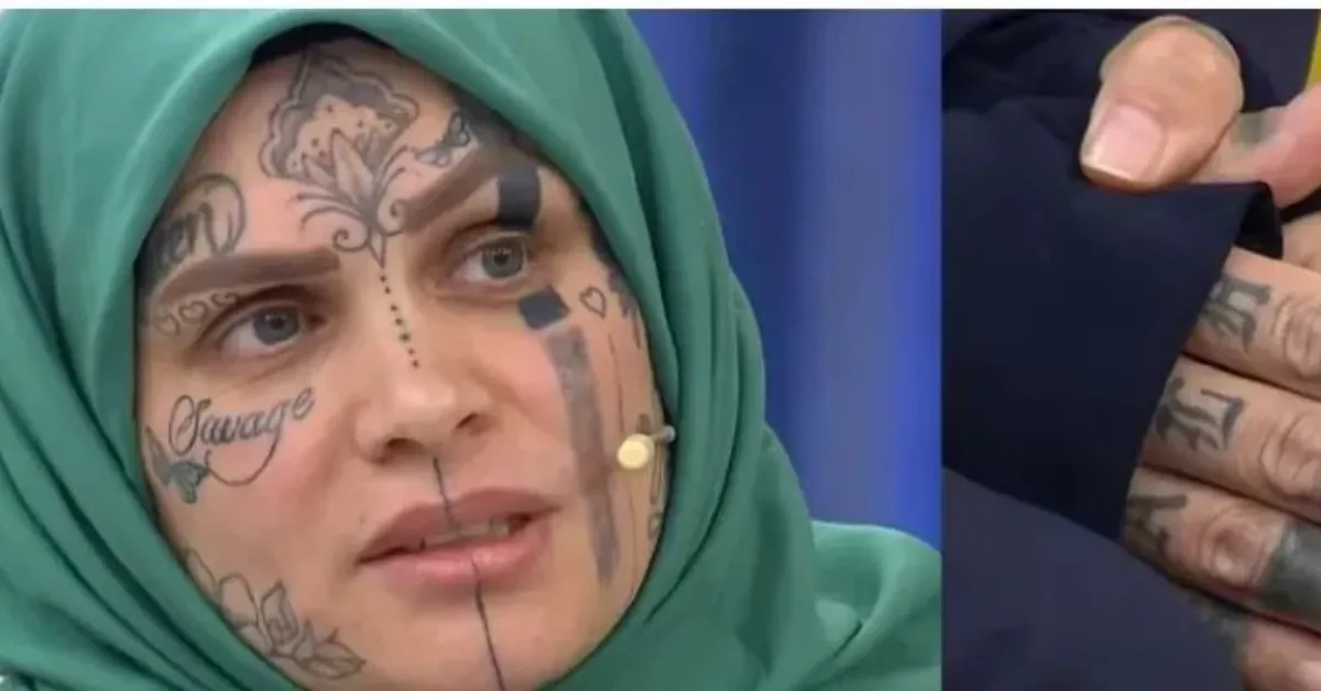 Yüzündeki Dövmelerle Gündem Oldu Sosyal Medyanın Konuştuğu Nazan Kim (4)