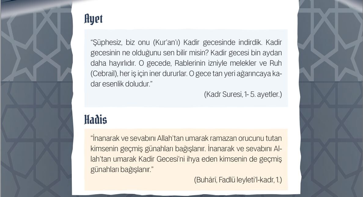 Ayet Ve Hadi̇s