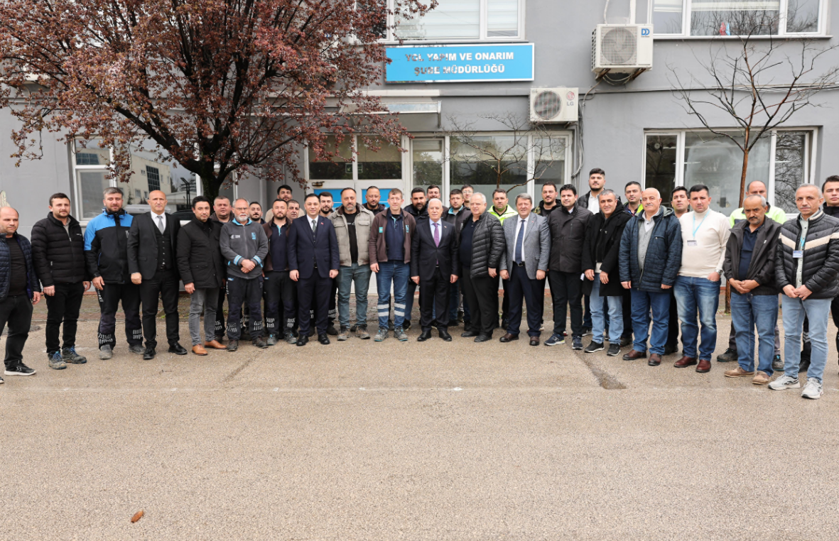 Başkan Bozbey, Buski̇ Personeliyle Bayramlaştı (2)