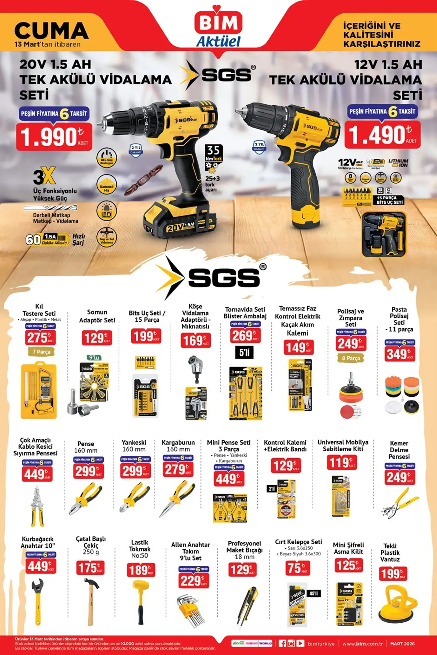 Bim 13 Mart 2026 Katalogu 2 Gencgazete