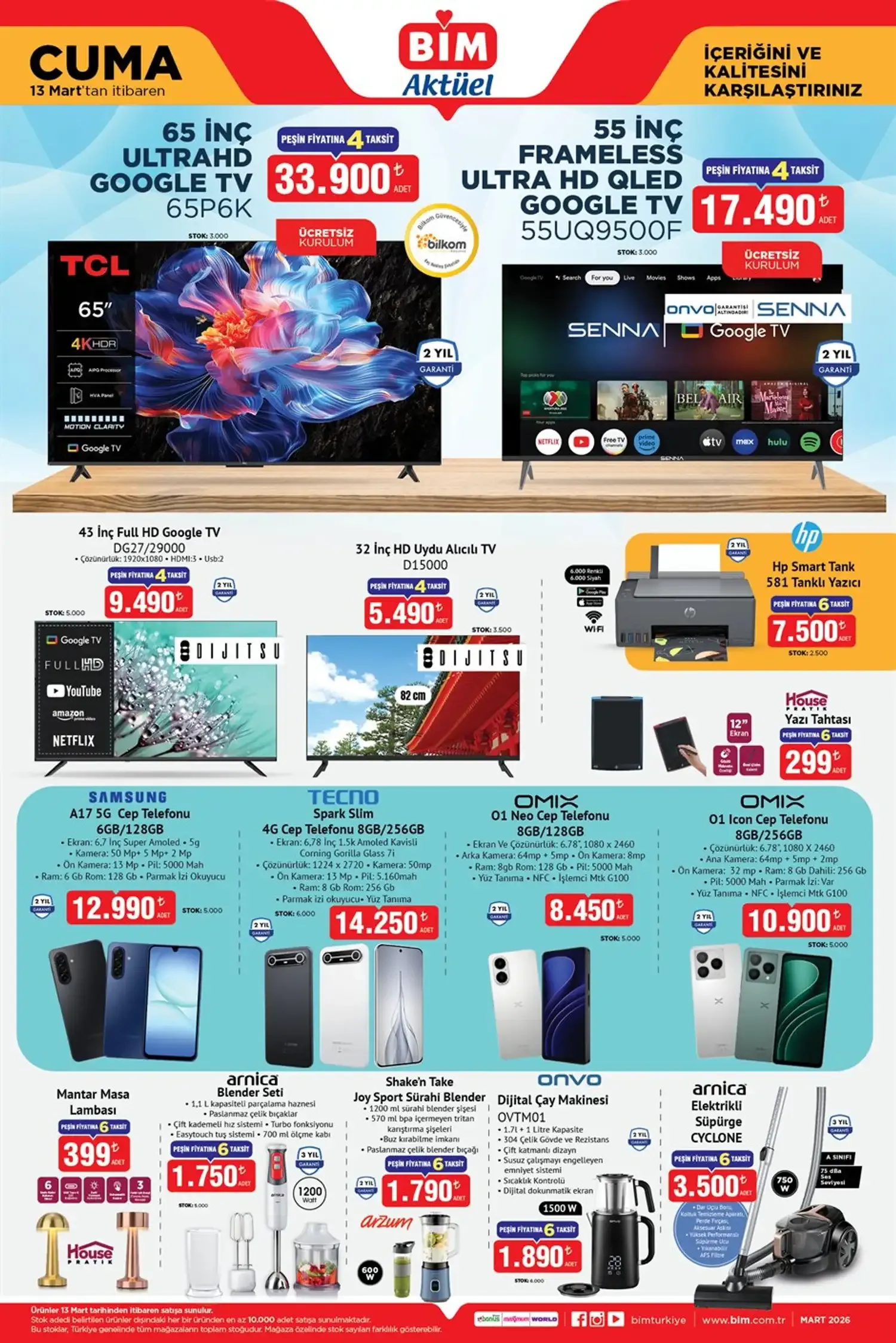 Bim 13 Mart 2026 Katalogu 5 Gencgazete