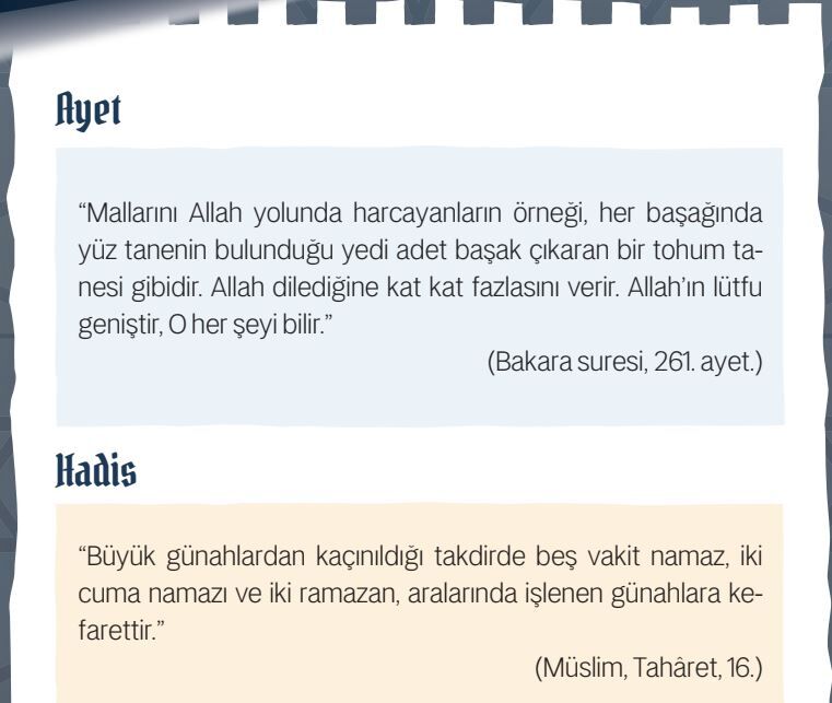 Bi̇r Ayet Bi̇r Hadi̇s-1