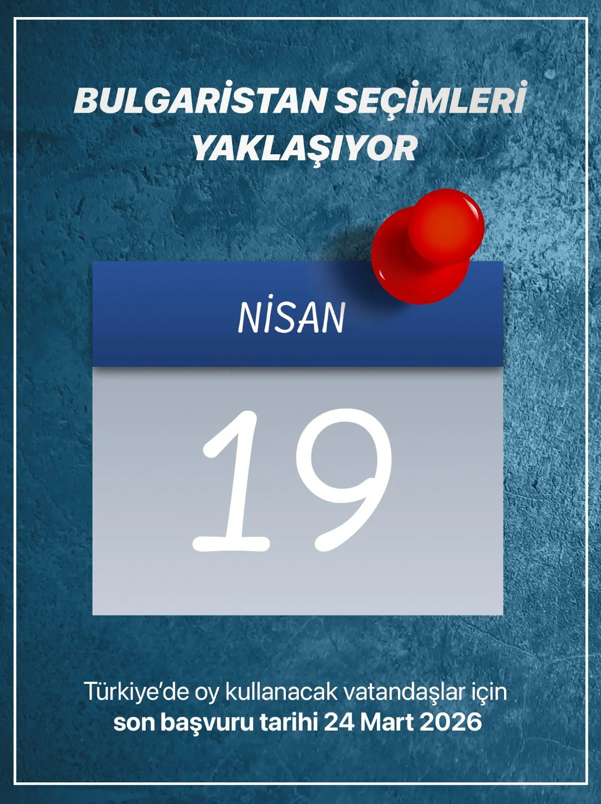 Bulgaristan Seçimleri İçin Kritik Süreç Türkiye'deki Seçmenler İçin Kayıt Süresi Doluyor (1)