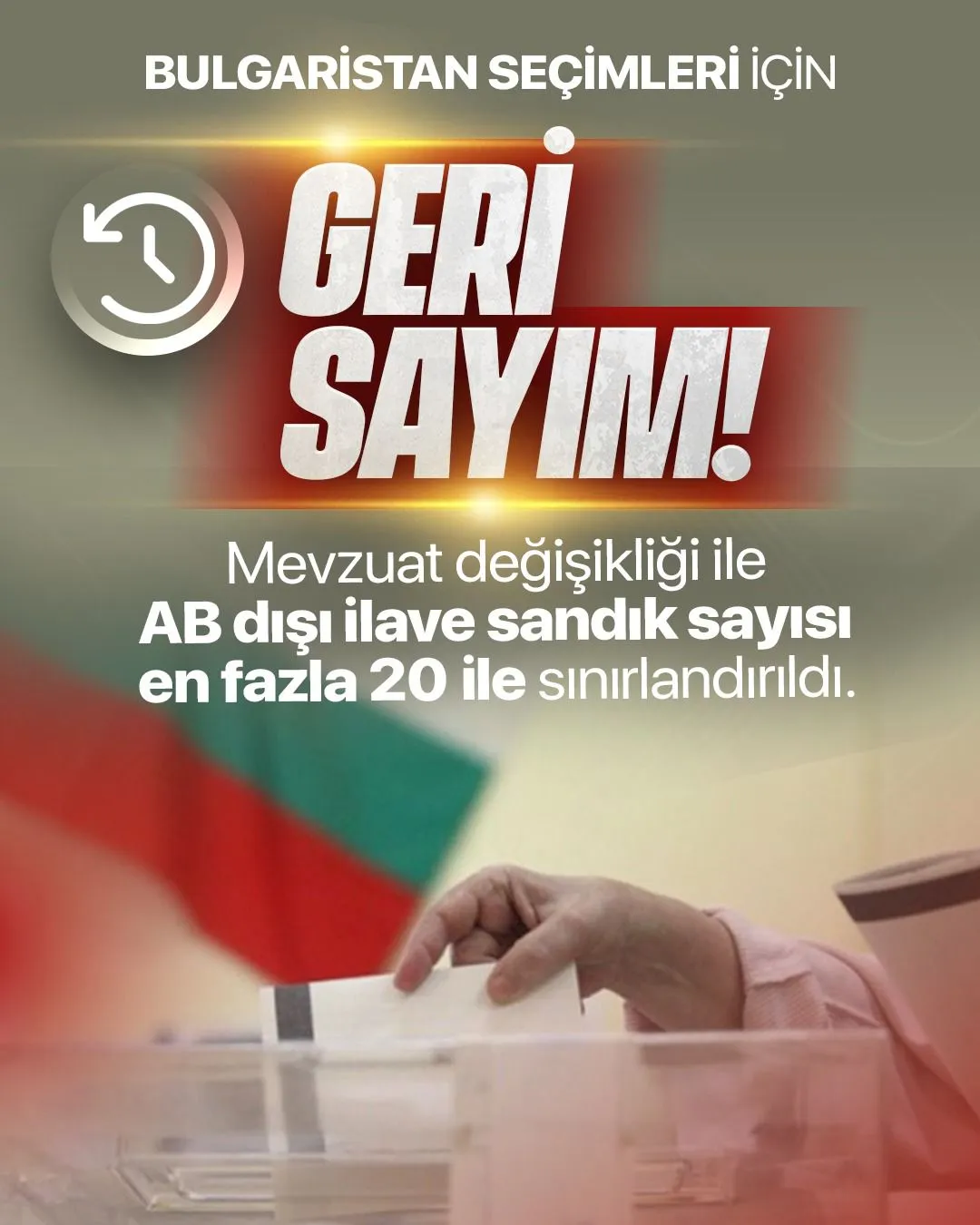 Bulgaristan Seçimleri İçin Kritik Süreç Türkiye'deki Seçmenler İçin Kayıt Süresi Doluyor (2)