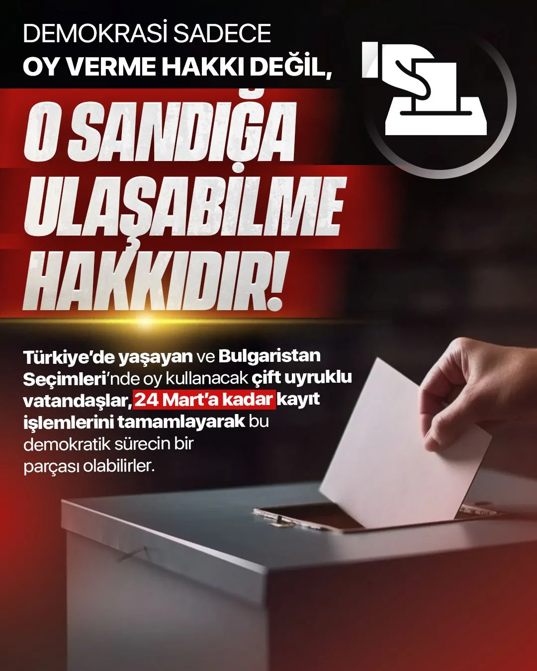 Bulgaristan Seçimleri İçin Kritik Süreç Türkiye'deki Seçmenler İçin Kayıt Süresi Doluyor (3)