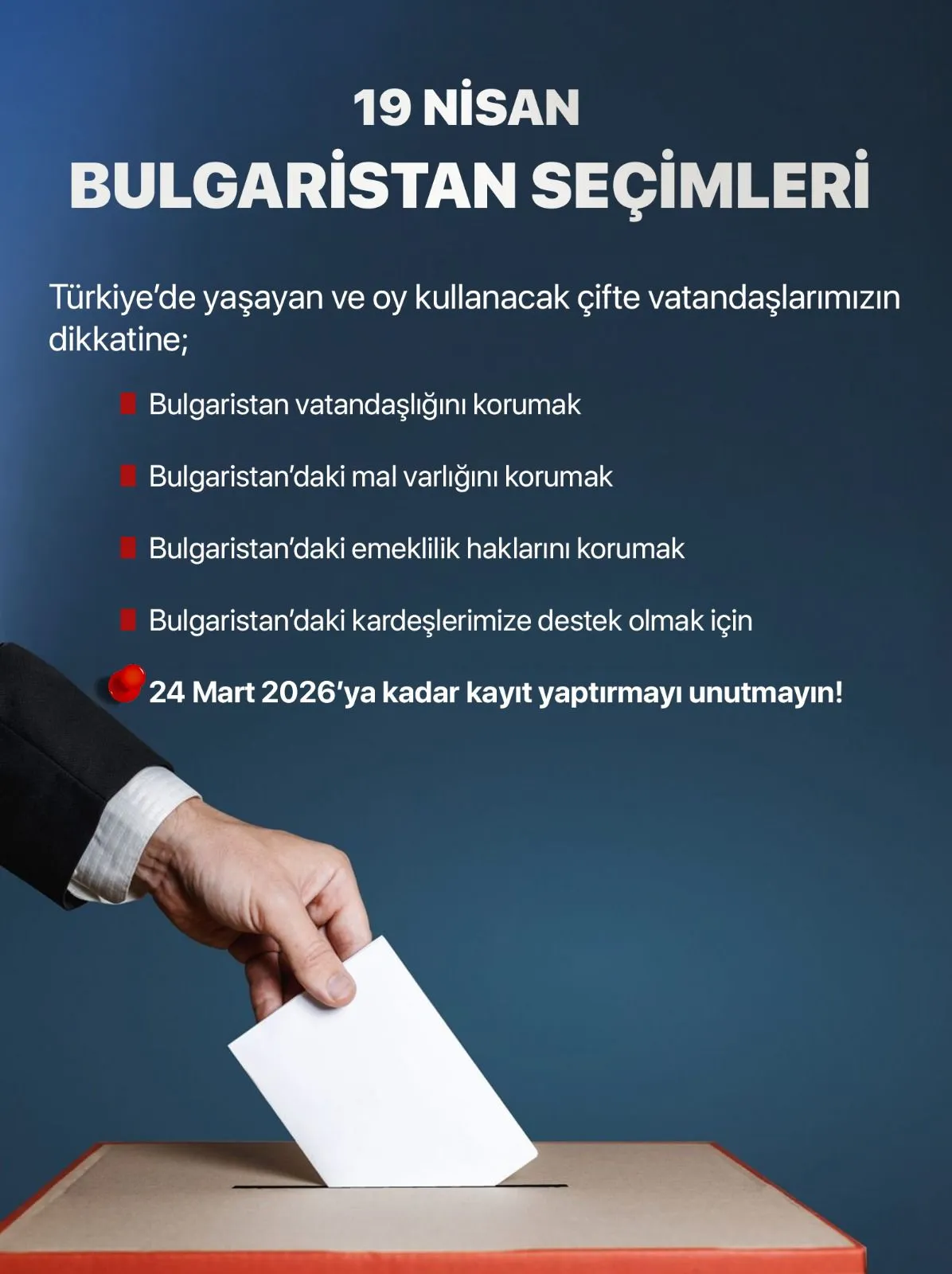 Bulgaristan Seçimleri İçin Kritik Süreç Türkiye'deki Seçmenler İçin Kayıt Süresi Doluyor (8)