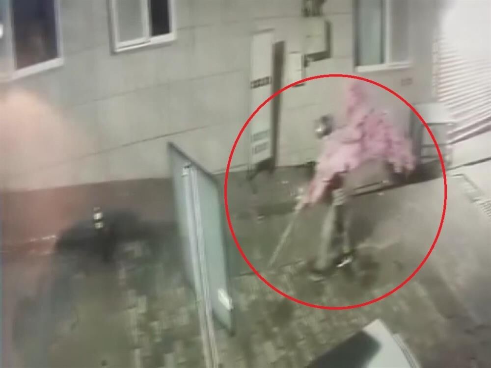 Bursa'da Akıllara Durgunluk Veren Hırsızlık! Süs Ağacını Söküp Kayıplara Karıştı (1)