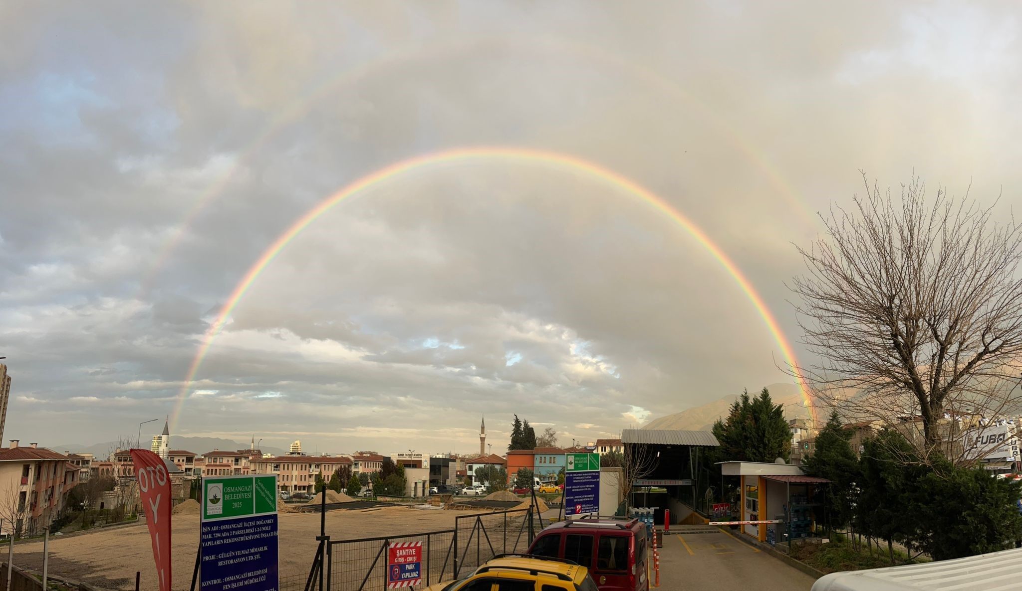 Bursa’da Gökkuşağı Mest Etti (3)
