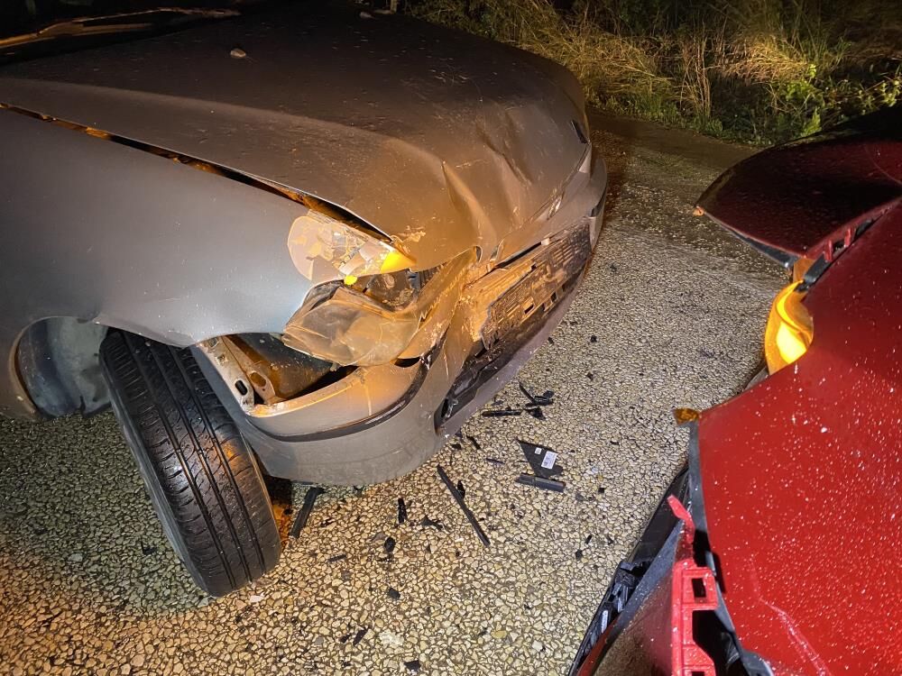 Bursa'da Iki Otomobil Çarpıştı! 11 Aylık Bebek Faciadan Döndü (1)