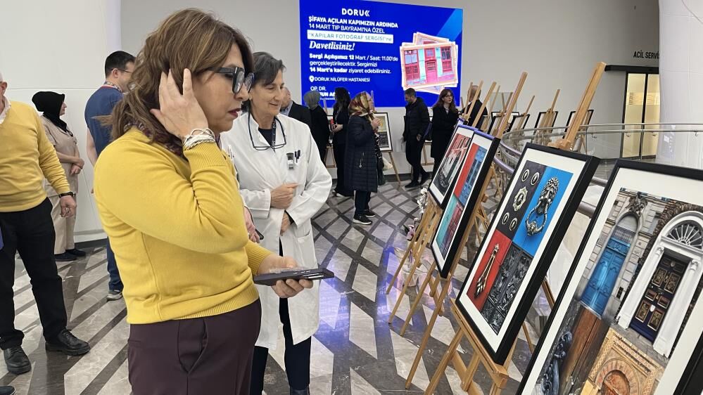 Bursa'daki Hastanenin Koridoru, Sanat Galerisine Döndü! (2)