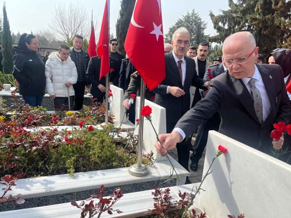 Çanakkale Zaferi'nin 111'Inci Yıl Dönümünde Bursa Şehitlerini Unutmadı! (3)