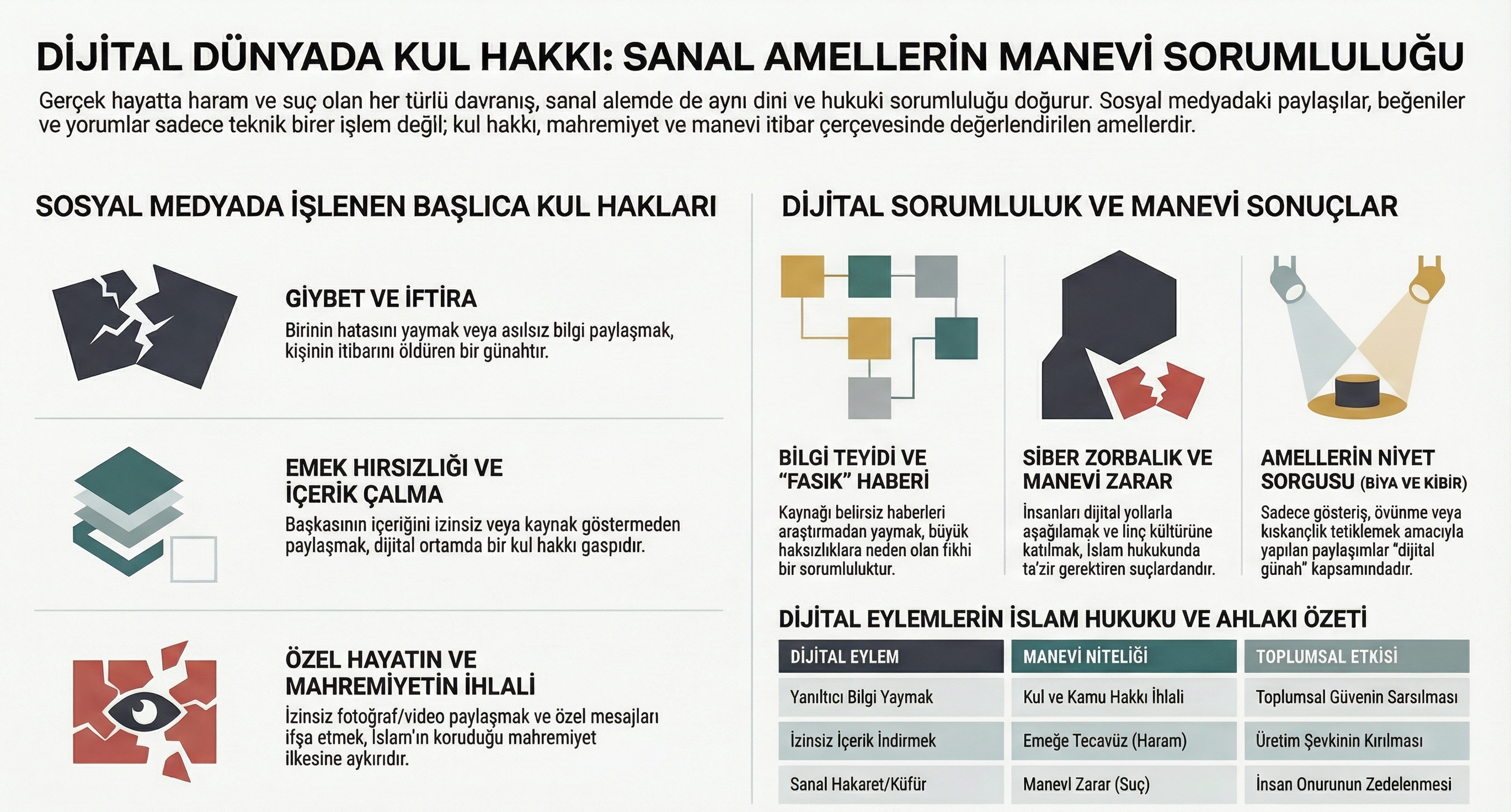 Dijital Günahlar Internet Günahları Sosyal Medyada Kul Hakkı Gençgazete
