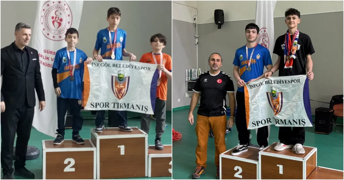 İnegöl Belediyespor’dan Tırmanışta 14 Madalya (2)