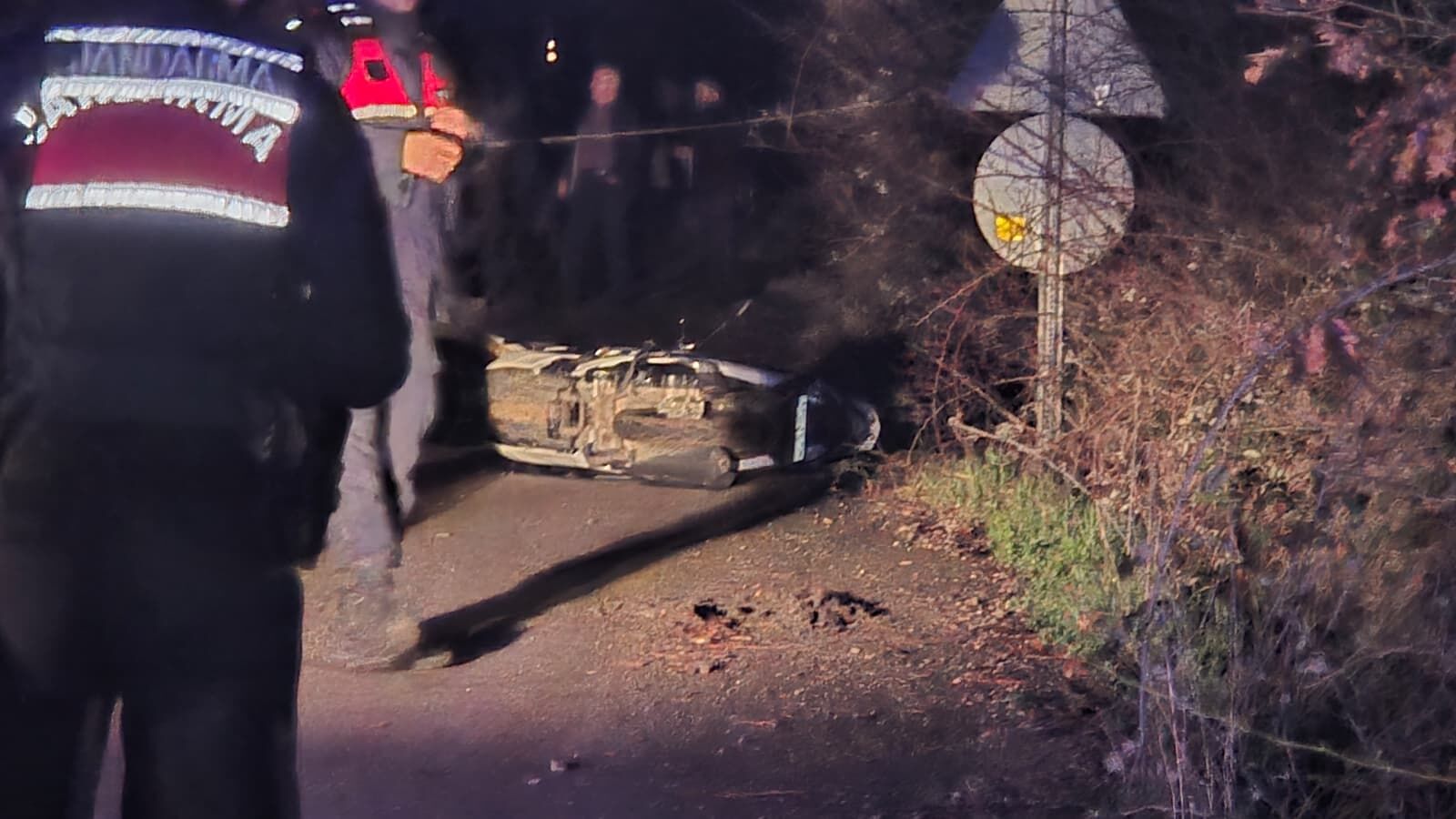 İnegöl’de Motosiklet Kazası Can Aldı (1)