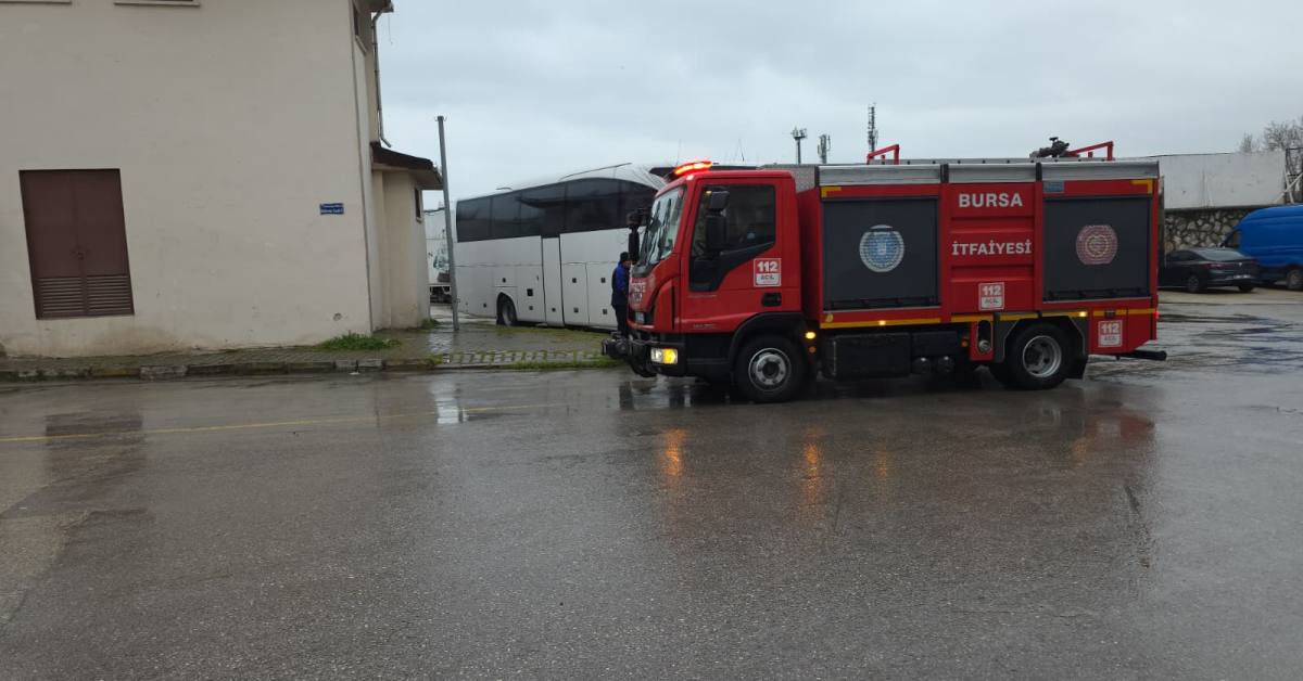 İnegöl’de Trafoda Patlama (1)