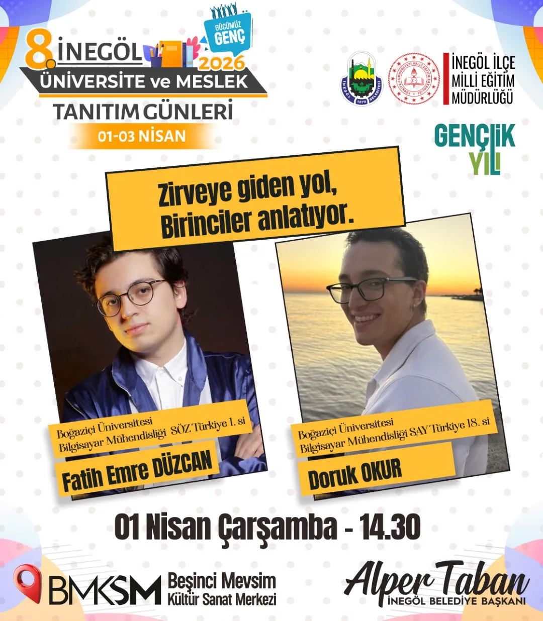 İnegöl'de Üniversite Ve Meslek Tanıtım Günleri Çarşamba Günü Kapılarını Açıyor (12)