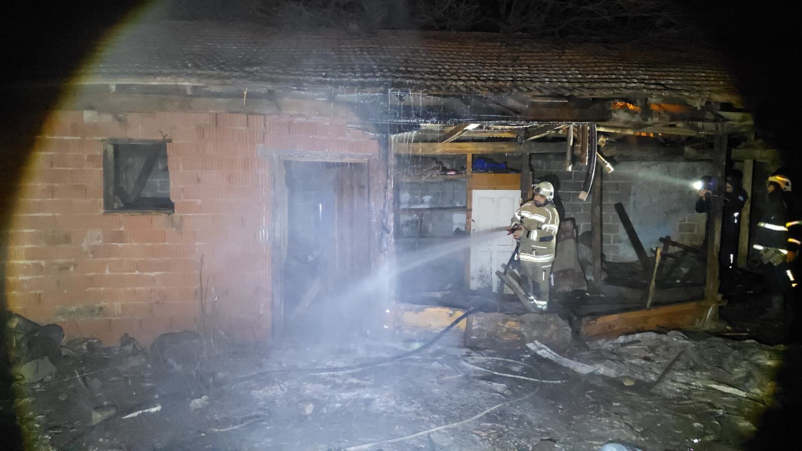 İnegöl'de Yangın Çıktı!