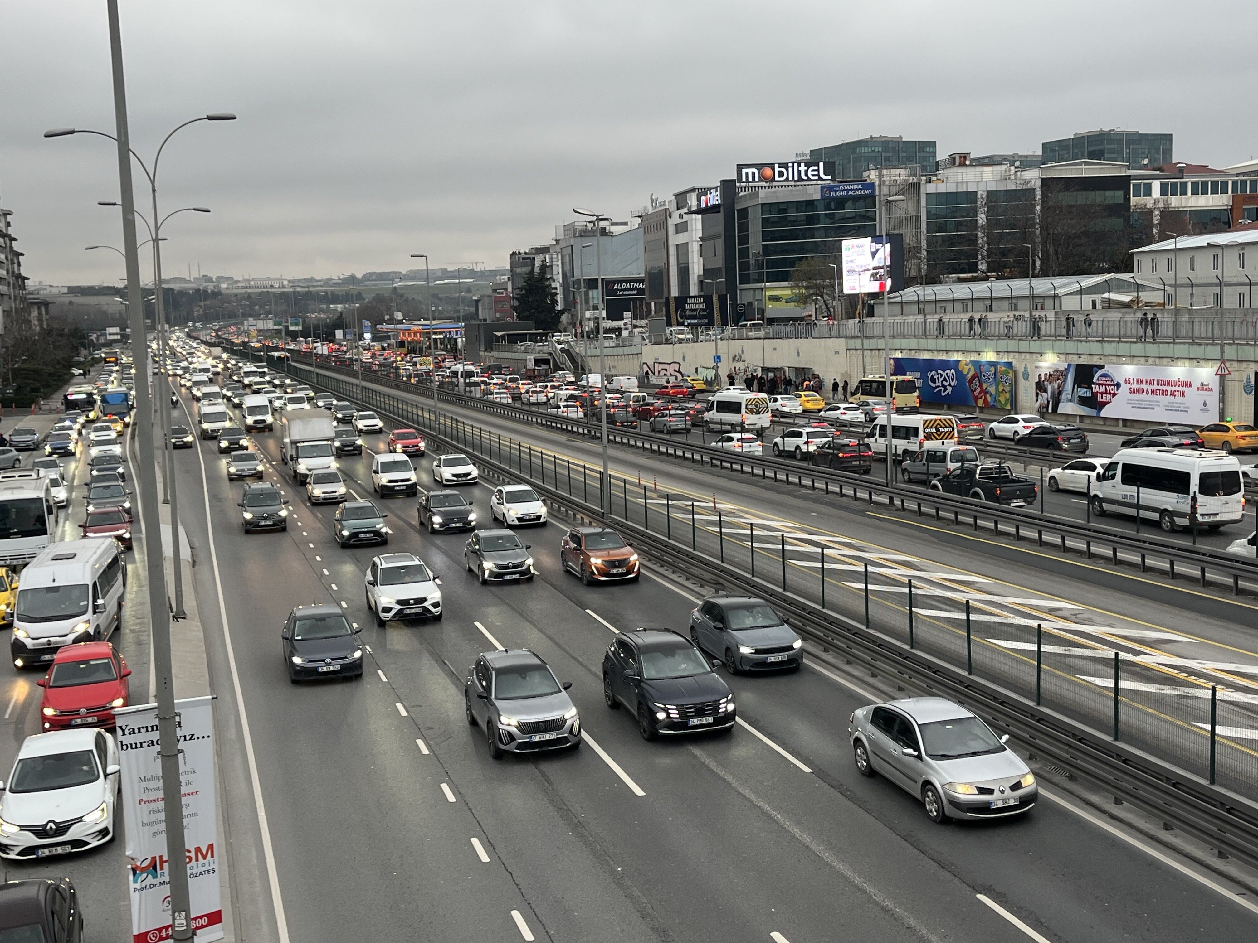 İstanbul’da Akaryakıt Zammı Trafiğe Yansımadı (2)
