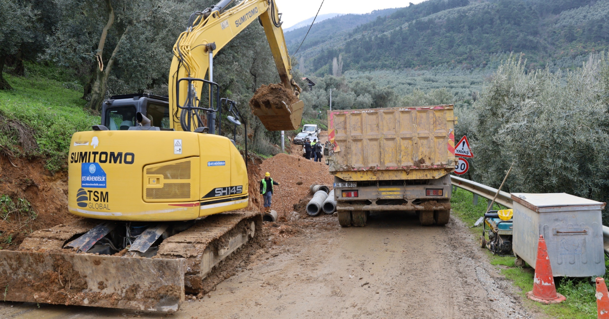 İznik Müşküle'de 30 Yıllık Altyapı Sorunu Çözülüyor (4)