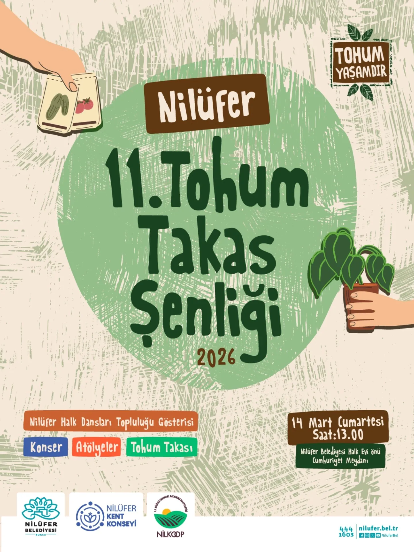 Nilüfer’de Tohum Takas Şenliği İçin Geri Sayım (2)