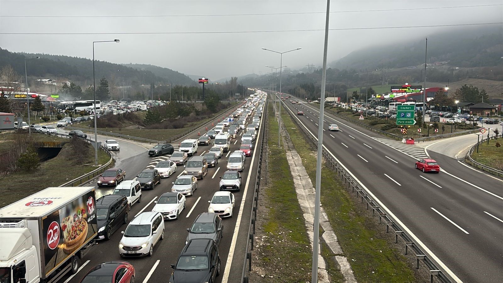 Ramazan Bayramı'nda Bolu'dan 331 Bin Araç Geçiş Yaptı (1)