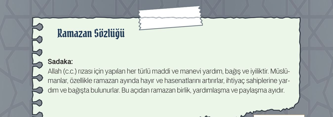 Ramazan Sözlüğü-3