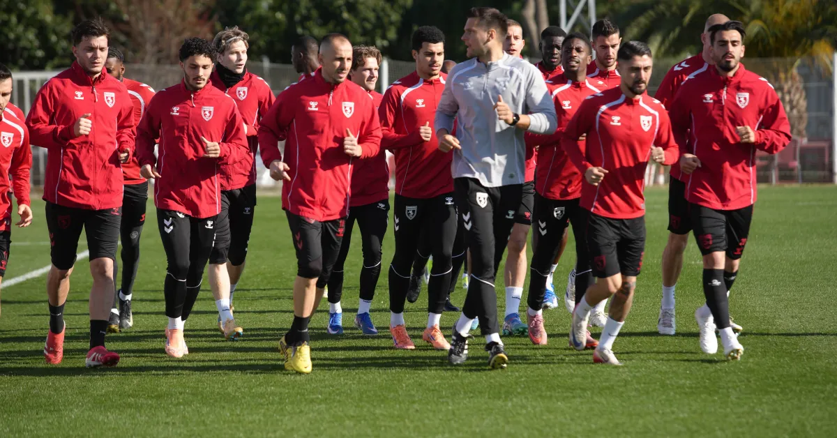 Samsunspor, Rayo Vallecano Maçı İçin Hazır (2)