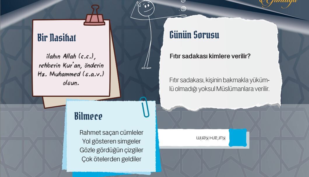 Soru Bi̇lmece Ramazan Yazilari Ramazan Günlüğü Ramazan Takvi̇mi̇ (2)