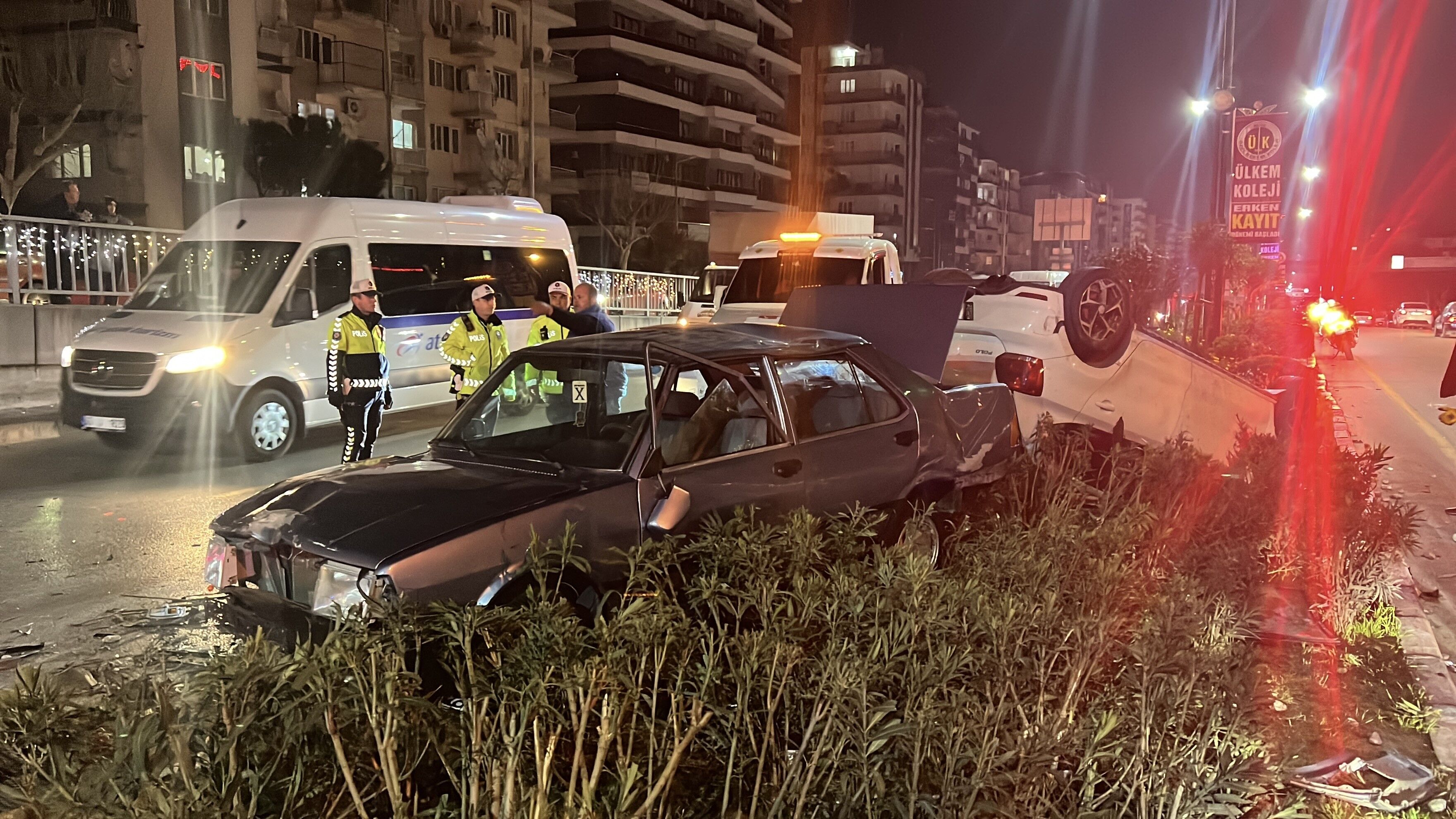 Takla Atan Araçlardan Burunları Dahi Kanamadan Çıktılar (2)