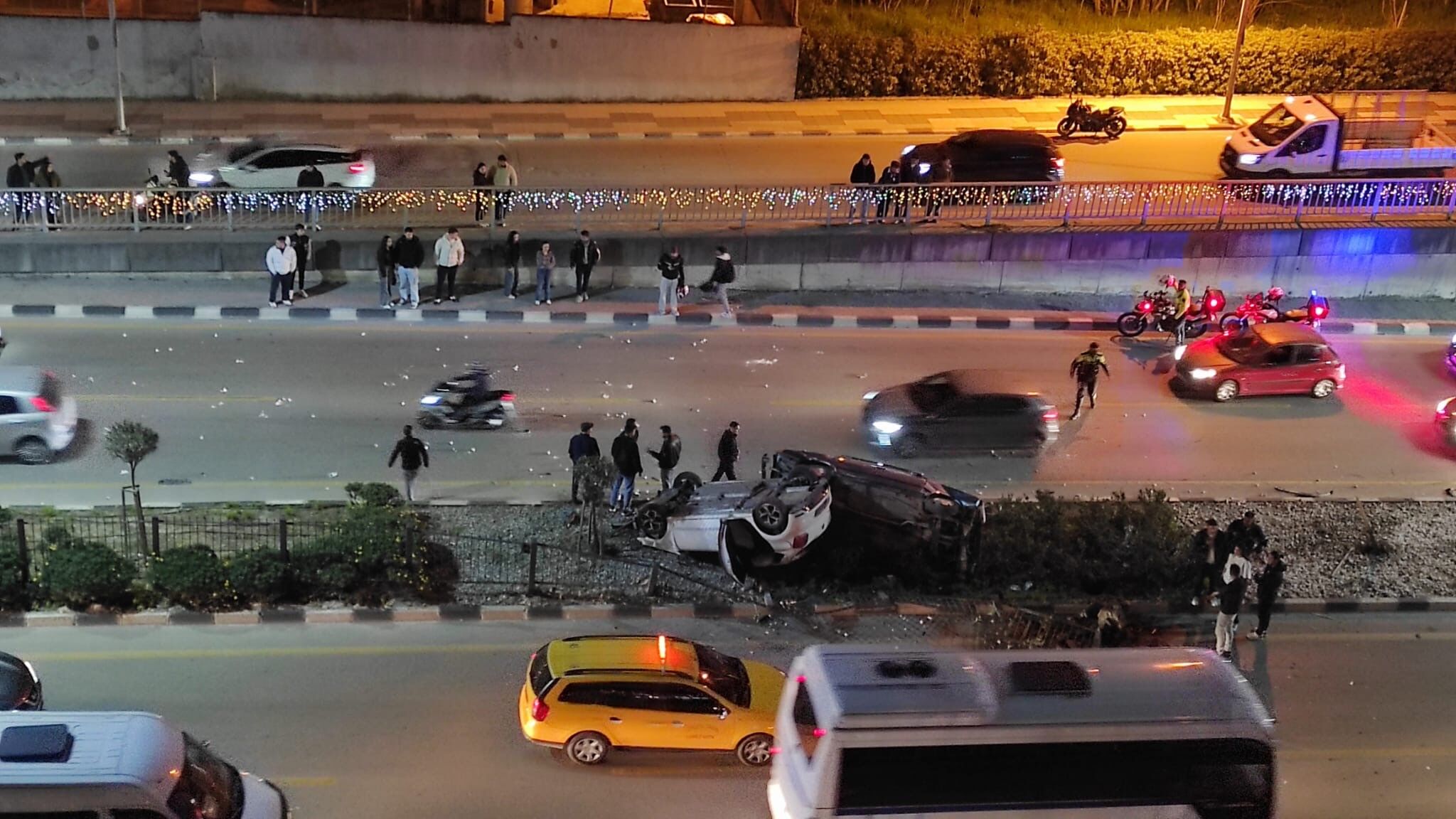 Takla Atan Araçlardan Burunları Dahi Kanamadan Çıktılar (3)