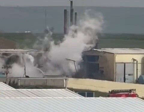 Tekirdağ'da Yağ Fabrikasında Patlama (3)