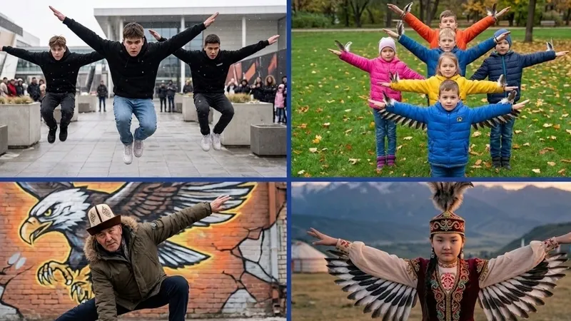 Türk Devletleri Birleştirdi! Türk Devletlerinde Akım Olan Kartal Dansı Nedir (3)